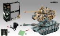 Zestaw wzajemnie walczących czołgów M1A2 Abrams v2 i German Tiger v2 2.4GHz 1:28 RTR