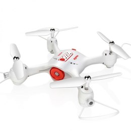 Syma X23W (kamera FPV WiFi, 2.4GHz, żyroskop, auto-start, zawis, zasięg do 25m, 21cm) - Biały