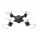 Syma X23W (kamera FPV WiFi, 2.4GHz, żyroskop, auto-start, zawis, zasięg do 25m, 21cm) - Czarny