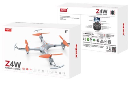 Syma Z4W (kamera 480p, FPV, 2.4GHz, żyroskop, auto-start, zawis, zasięg do 30m) Syma Z4W (kamera 480p, FPV, 2.4GHz, żyroskop, auto-start, zawis, zasięg do 30m)