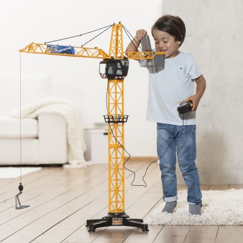 DICKIE Construction Dźwig Gigant Żuraw Zdalnie Sterowany 100cm DICKIE Construction Dźwig Gigant Żuraw Zdalnie Sterowany 100cm