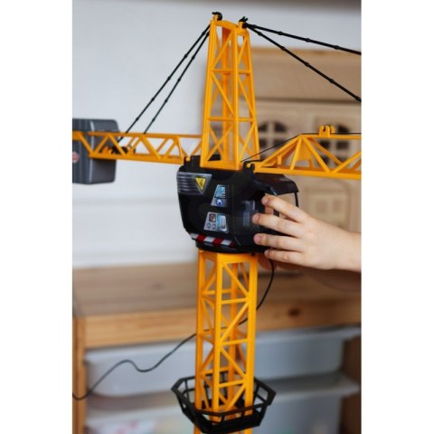 DICKIE Construction Dźwig Gigant Żuraw Zdalnie Sterowany 100cm DICKIE Construction Dźwig Gigant Żuraw Zdalnie Sterowany 100cm