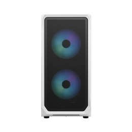 Fractal Design Focus 2 RGB White TG Clear Tint, Midi Tower, Power supply included No