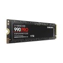 Samsung 990 PRO 1000 GB, SSD form factor M.2 2280, SSD interface PCIe Gen4x4, Write speed 6900 MB/s, Read speed 7450 MB/s