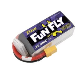 1550mAh 11.1V 100C TATTU Funfly Series Gens Ace XT60