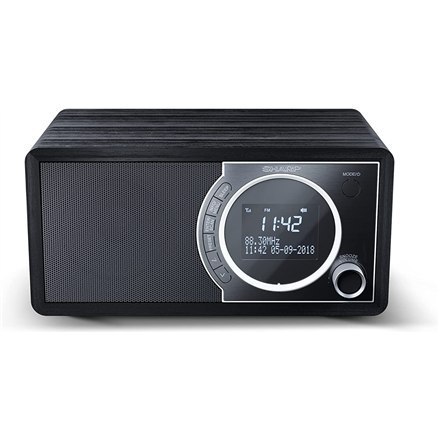 Radio cyfrowe Sharp DR-450(BK), FM/DAB/DAB+, Bluetooth 4.2, funkcja alarmu, ciemnoszary