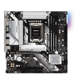 ASRock B760M PRO RS/D4 Rodzina procesorów Intel, Gniazdo procesora LGA1700, DDR4 DIMM, Gniazda pamięci 4, Obsługiwane interfejsy