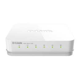 Przełącznik D-Link GO-SW-5G/E Niezarządzalny, Desktop, porty 1 Gb/s (RJ-45) ilość 5