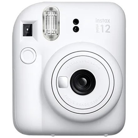 Fujifilm Instax mini 12 Aparat natychmiastowy, Caly White