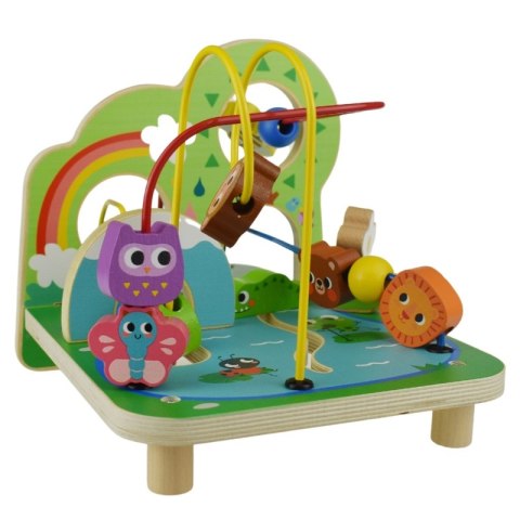 TOOKY TOY Drewniana Pętla Motoryczna Leśny Labirynt TOOKY TOY Drewniana Pętla Motoryczna Leśny Labirynt