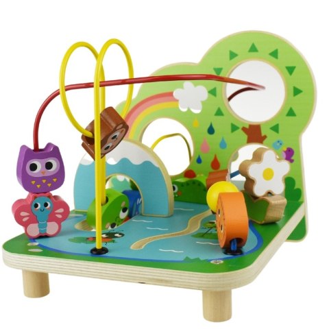 TOOKY TOY Drewniana Pętla Motoryczna Leśny Labirynt TOOKY TOY Drewniana Pętla Motoryczna Leśny Labirynt