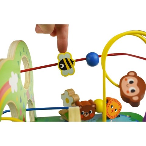 TOOKY TOY Drewniana Pętla Motoryczna Leśny Labirynt TOOKY TOY Drewniana Pętla Motoryczna Leśny Labirynt