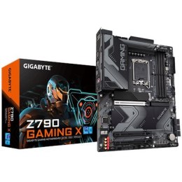 Gigabyte Z790 GAMING X 1.0 M/B Rodzina procesorów Intel, Gniazdo procesora LGA1700, DDR5 DIMM, Gniazda pamięci 4, Obsługiwane in