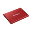 Przenośny dysk SSD Samsung T7 1000 GB, USB 3.2, czerwony