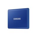 Przenośny dysk SSD Samsung T7 1000 GB, USB 3.2, niebieski