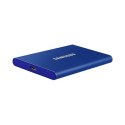 Przenośny dysk SSD Samsung T7 1000 GB, USB 3.2, niebieski