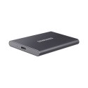 Przenośny dysk SSD Samsung T7 500 GB, USB 3.2, szary