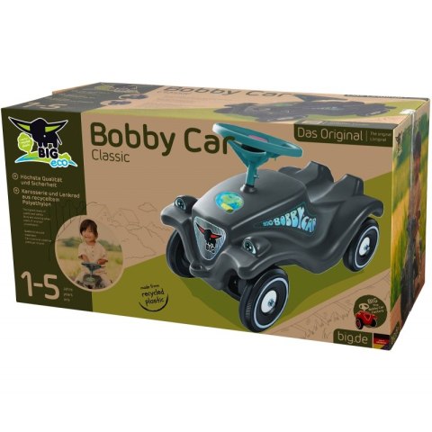 BIG Jeździk Bobby Car Classic Eco z Klaksonem Szary BIG Jeździk Bobby Car Classic Eco z Klaksonem Szary
