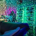 Inteligentne oświetlenie LED Twinkly Curtain 210 RGBW 1,5 x 2,1 m