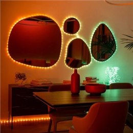 Inteligentne oświetlenie LED Twinkly Dots 60 RGB (wielokolorowe), zasilane przez USB, 3 m, czarne