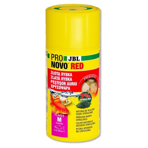 JBL Pronovo Red Flakes M 250ml - pokarm w płatkach dla złotej rybki