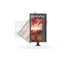 Monitor LG 32UN880P-B 31,5", IPS, UHD, 3840 x 2160, 16:9, 5 ms, 350 cd/m², Liczba portów HDMI 2, 60 Hz