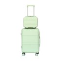 WALIZKA KABINOWA PODRĘCZNA KUFEREK BARUT BAGAŻ TORBA ZIELONA 4 KÓŁKA