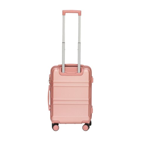 WALIZKA PODRÓŻNA PODRĘCZNA TORBA KABINOWA + KUFEREK ROSEGOLD BAGAŻ KÓŁKA WALIZKA PODRÓŻNA PODRĘCZNA TORBA KABINOWA + KUFEREK ROSEGOLD BAGAŻ KÓŁKA