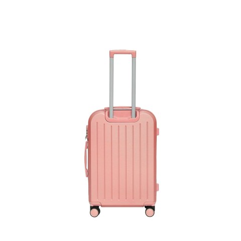 WALIZKI PODRÓŻNE 3 SZTUKI ROSEGOLD BAGAŻ TORBY LEKKIE WYTRZYMAŁE NA KÓŁKACH WALIZKI PODRÓŻNE 3 SZTUKI ROSEGOLD BAGAŻ TORBY LEKKIE WYTRZYMAŁE NA KÓŁKACH