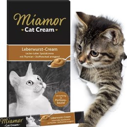 Miamor Cat Cream - paszteciki z wątróbką dla kota 6x15g