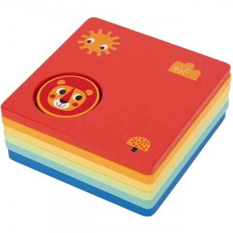 Tooky Toy Edukacyjne Pudełko dla Dzieci z 6w1 od 2 lat Tooky Toy Edukacyjne Pudełko dla Dzieci z 6w1 od 2 lat