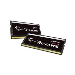 Zestaw G.Skill Ripjaws 32 (16 GBx2) GB, DDR5, 4800 MHz, notebook, numer rejestracyjny, nr ECC, 2x16 GB