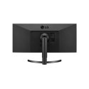 Monitor LG 34WN750P-B 34", IPS, QHD, 3440 x 1440, 21:9, 5 ms, 300 cd/m², 60 Hz, Ilość portów HDMI 2