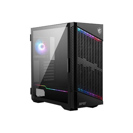 Obudowa PC MSI MPG VELOX 100P AIRFLOW Czarna, Mid-Tower, Zasilacz w zestawie Nie