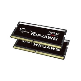 G.Skill Ripjaws 64 GB (32 GB x 2) GB, DDR5, 4800 MHz, notebook, numer rejestracyjny, nr ECC, 2x32 GB