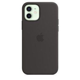 Apple iPhone 12/12 Pro Silicone Case with MagSafe Black