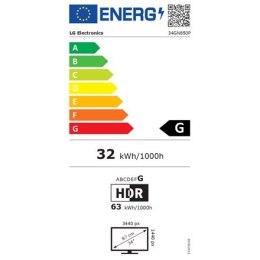 Zakrzywiony monitor gamingowy LG 34GN850P-B.AEU 34