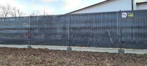 TAŚMA OGRODZENIOWA SYSTEM PIONOWY 48MM ANTRACYT