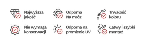 TAŚMA OGRODZENIOWA SYSTEM PIONOWY 48MM ANTRACYT TAŚMA OGRODZENIOWA SYSTEM PIONOWY 48MM ANTRACYT