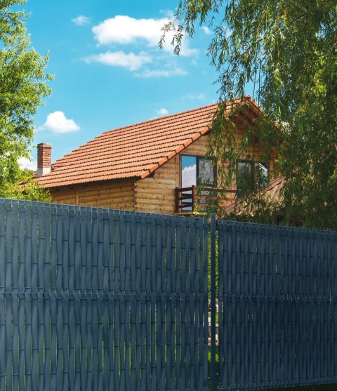 TAŚMA OGRODZENIOWA SYSTEM PIONOWY 48MM ANTRACYT