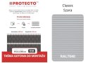 TAŚMA OGRODZENIOWA PASKI 6x2,55MB CLASSIC 19CM PROTECTO SZARA + 12 KLIPSÓW
