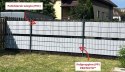 TAŚMA OGRODZENIOWA PASKI 6x2,55MB CLASSIC 19CM PROTECTO SZARA + 12 KLIPSÓW