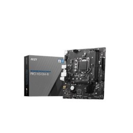 MSI PRO H510M-B Rodzina procesorów Intel, Gniazdo procesora LGA1200, DDR4 DIMM, Gniazda pamięci 2, Obsługiwane interfejsy dysków