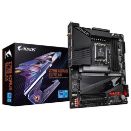 Gigabyte Z790 AORUS ELITE AX 1.0 M/B Rodzina procesorów Intel, Gniazdo procesora LGA1700, DDR4 DIMM, Gniazda pamięci 4, Obsługiw