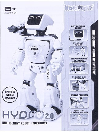 ROBOT NA WODĘ ZDALNIE STEROWANY GEST LED ŚPIEWA ++ ROBOT NA WODĘ ZDALNIE STEROWANY GEST LED ŚPIEWA ++