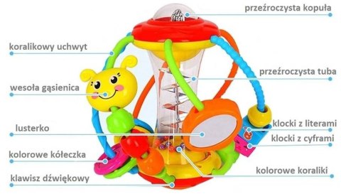 SENSORYCZNA INTERAKTYWNA GRZECHOTKA LITERY CYFRY SENSORYCZNA INTERAKTYWNA GRZECHOTKA LITERY CYFRY