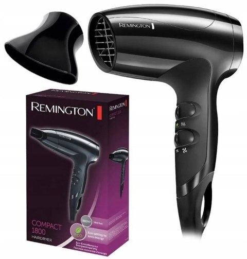 SUSZARKA DO WŁOSÓW REMINGTON D5000 1800W Czarna SUSZARKA DO WŁOSÓW REMINGTON D5000 1800W Czarna