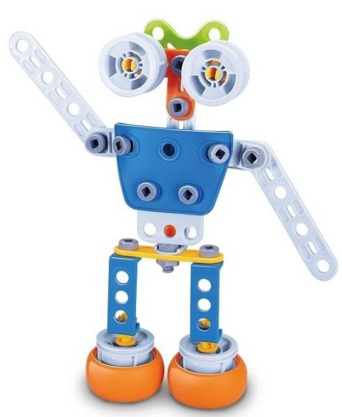 KLOCKI MŁODEGO INŻYNIERA NAUKA BUDOWANIA ROBOT 59E KLOCKI MŁODEGO INŻYNIERA NAUKA BUDOWANIA ROBOT 59E