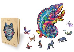 PUZZLE DREWNIANE KAMELEON 120 ELEMENTÓW