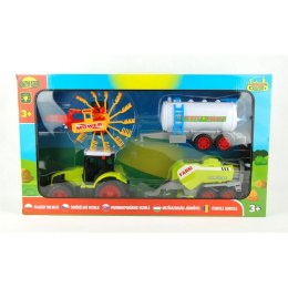 TRAKTOR+MASZYNY ROLNICZE W PUDEŁKU